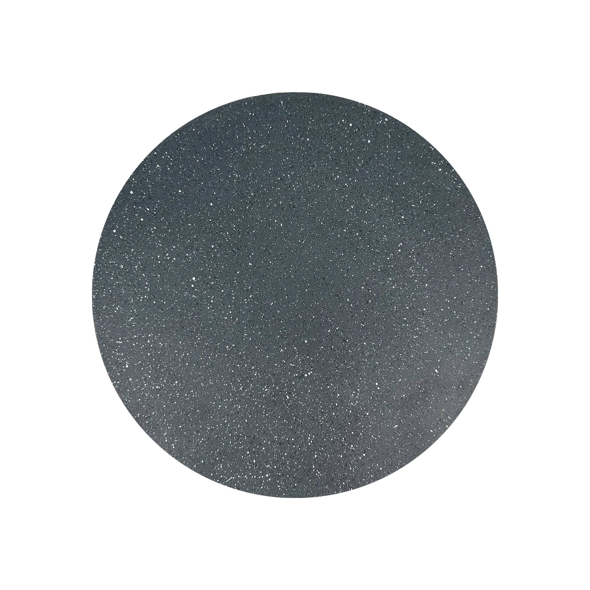 Star - Spotted Black Magnesium Home Decor Stool