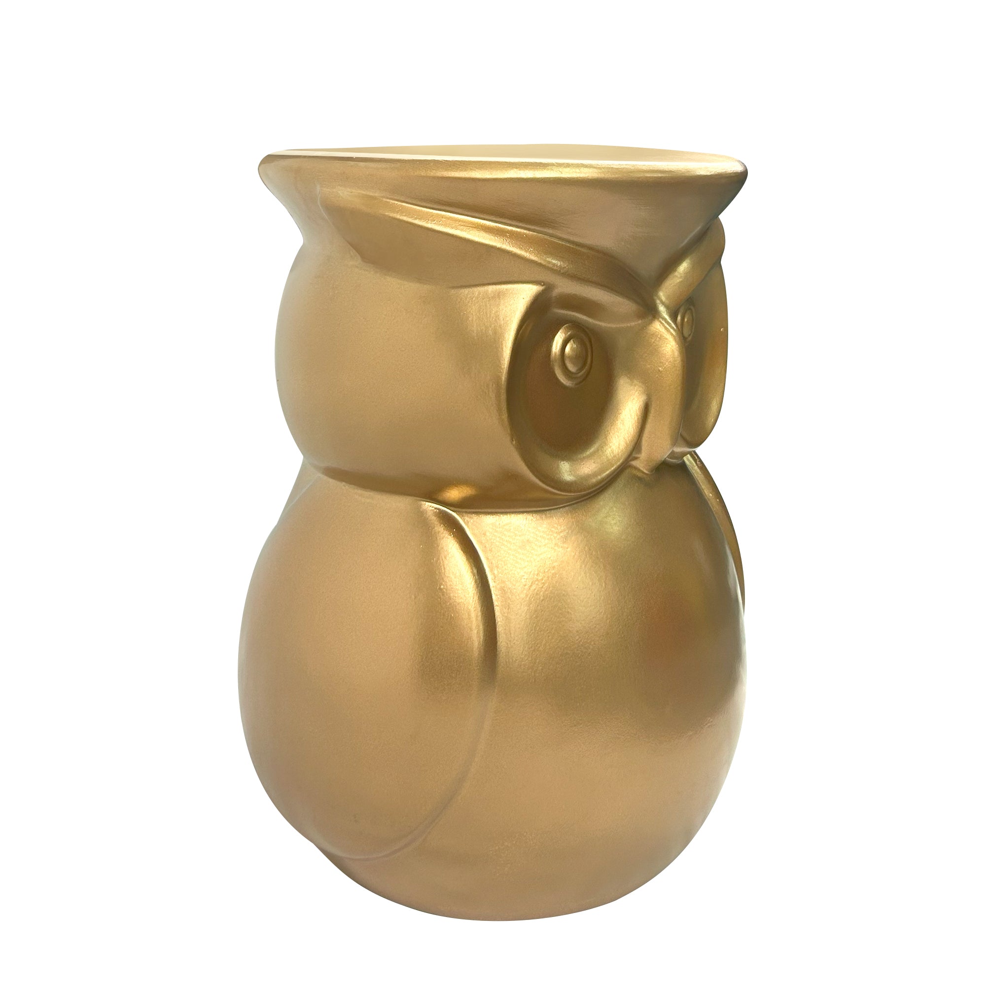 Unique Home Furnishing Artistic Owl-Inspired Ceramic Stool
