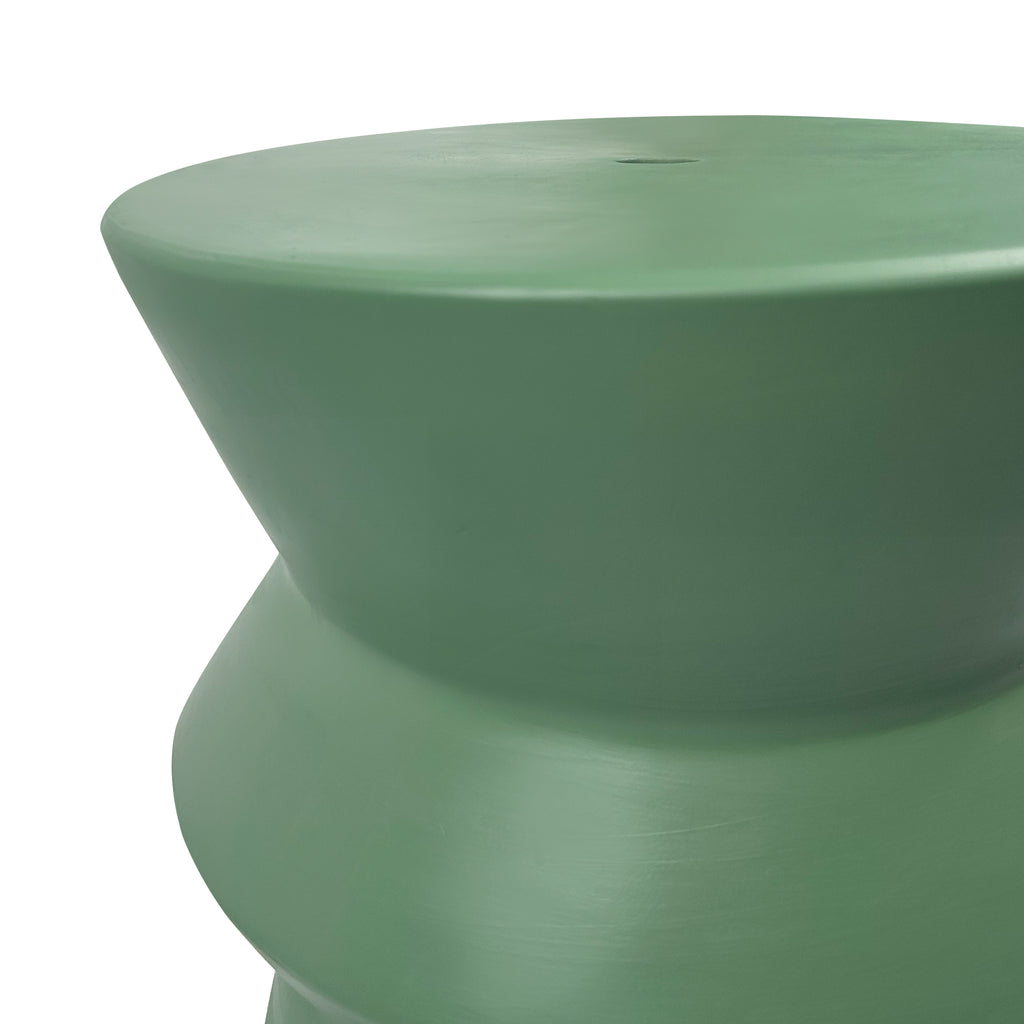 Modern home style stacked design ceramic stool