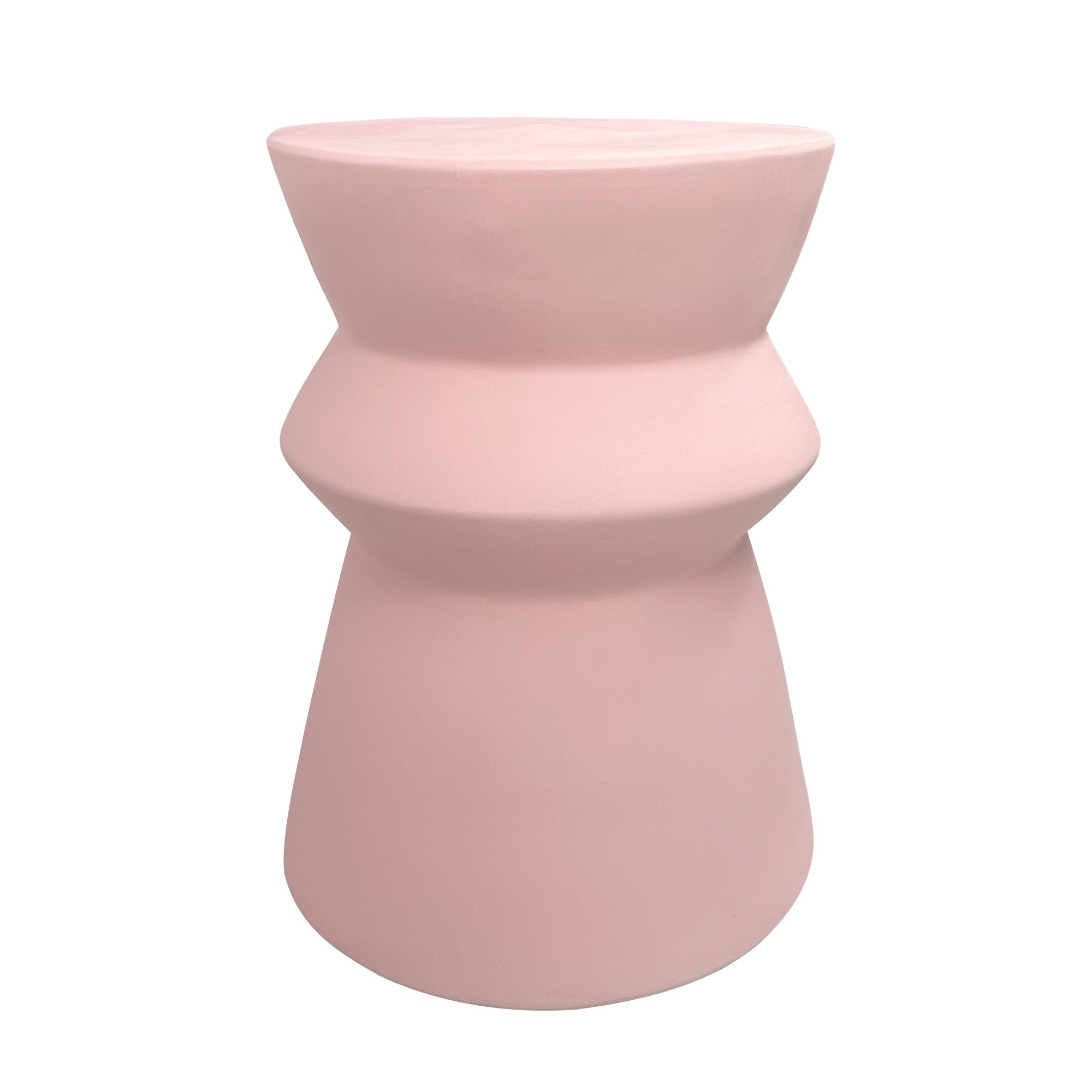 Modern home style stacked design ceramic stool