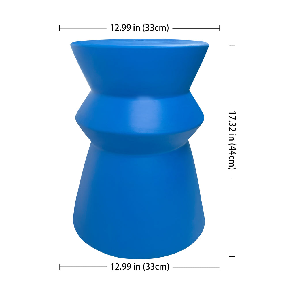 Modern home style stacked design ceramic stool