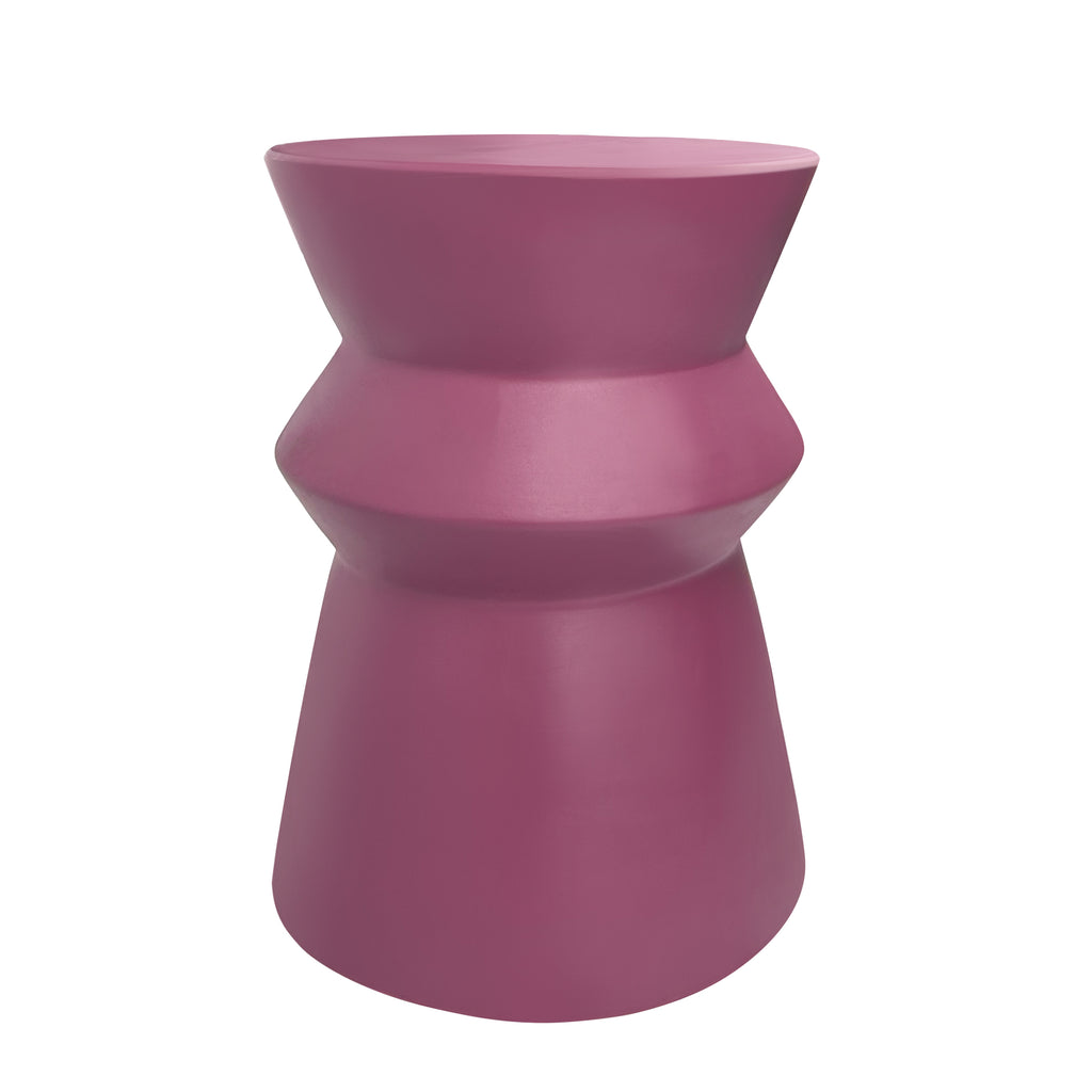 Modern home style stacked design ceramic stool