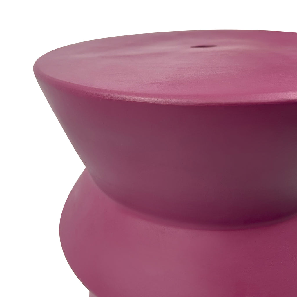 Modern home style stacked design ceramic stool