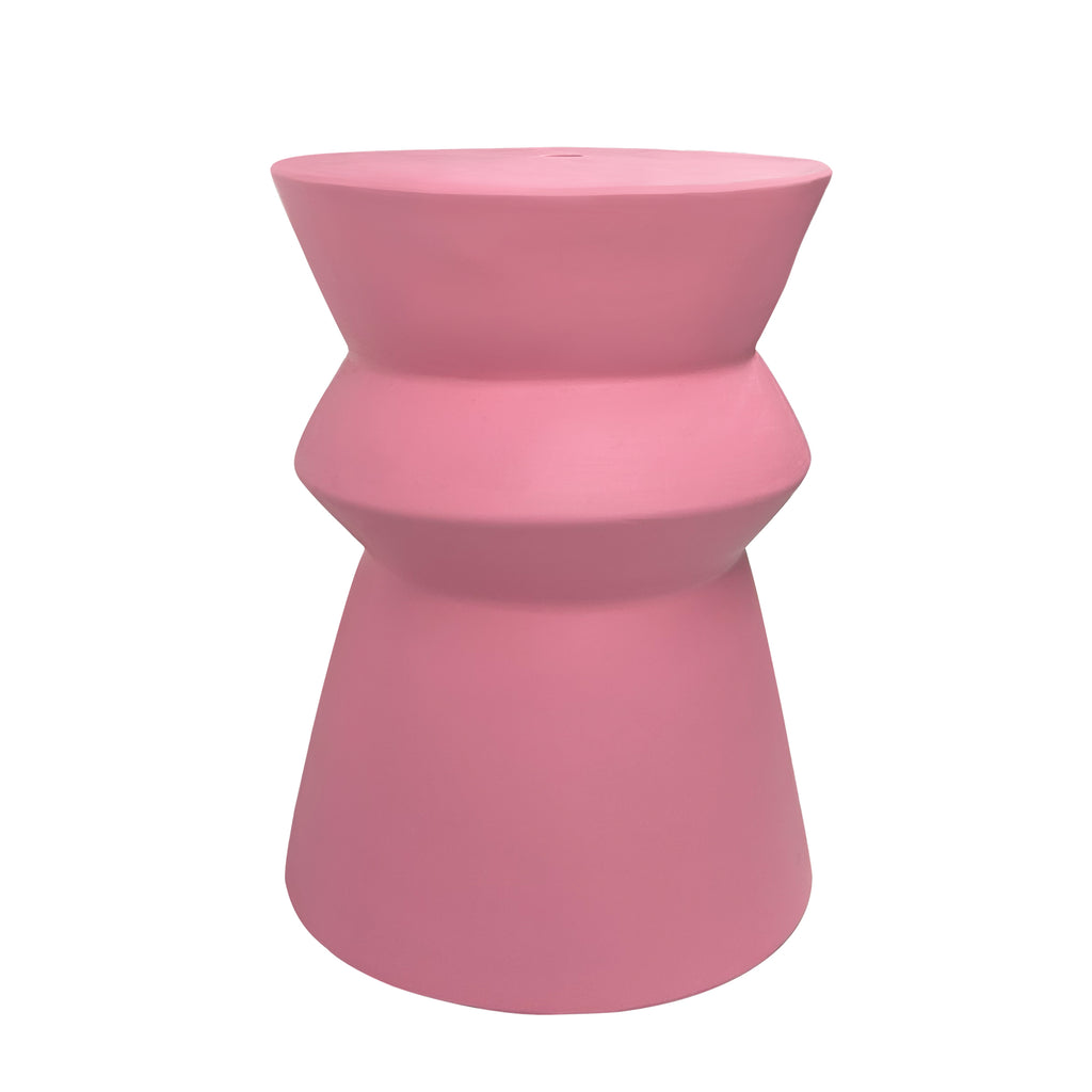 Modern home style stacked design ceramic stool