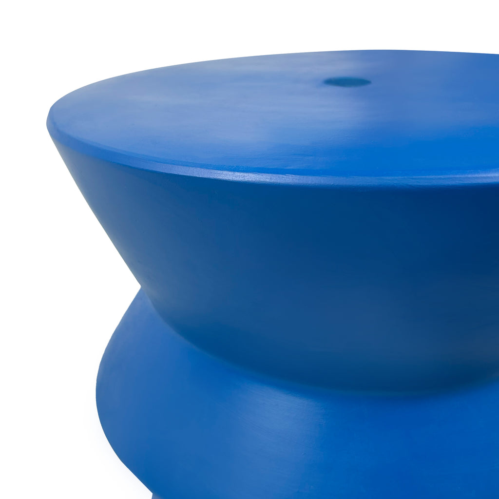 Modern home style stacked design ceramic stool