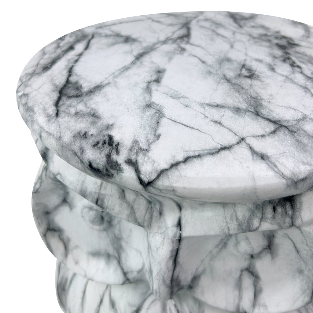 Unique Home Furnishing Artistic Owl-Inspired Ceramic Stool