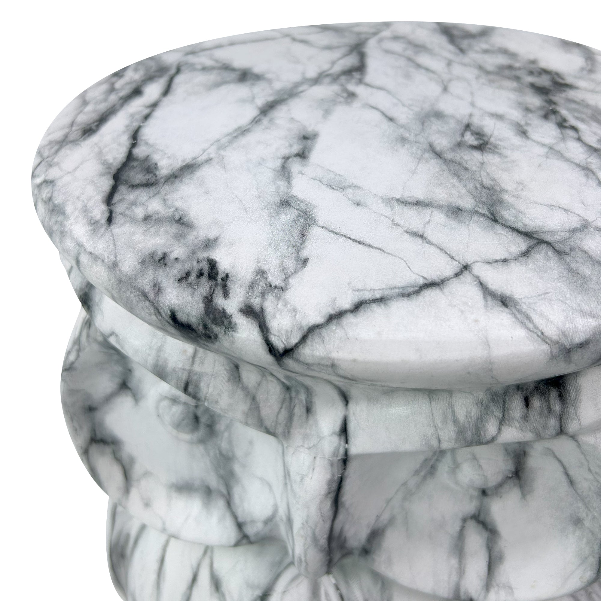 Unique Home Furnishing Artistic Owl-Inspired Ceramic Stool