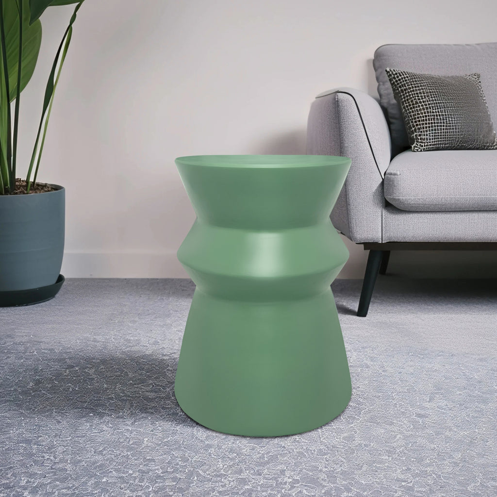 Modern home style stacked design ceramic stool