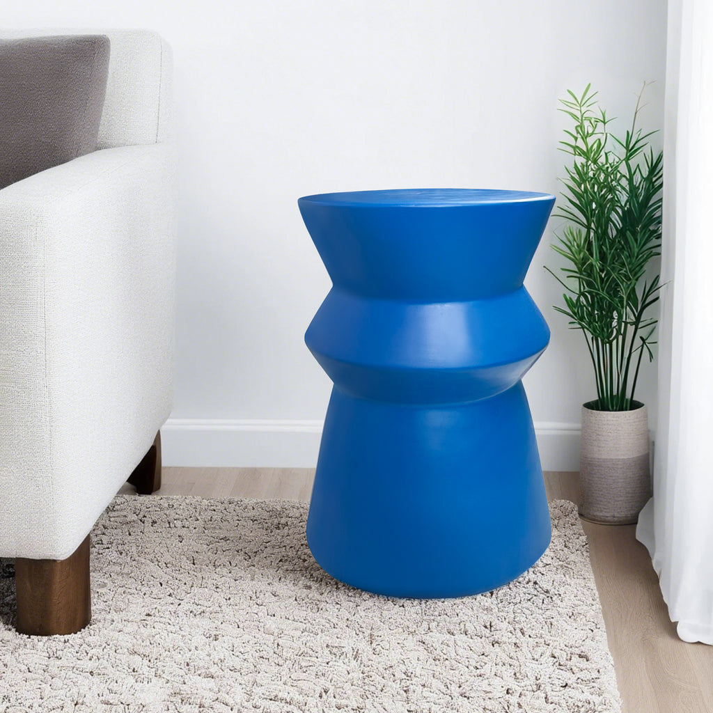 Modern home style stacked design ceramic stool