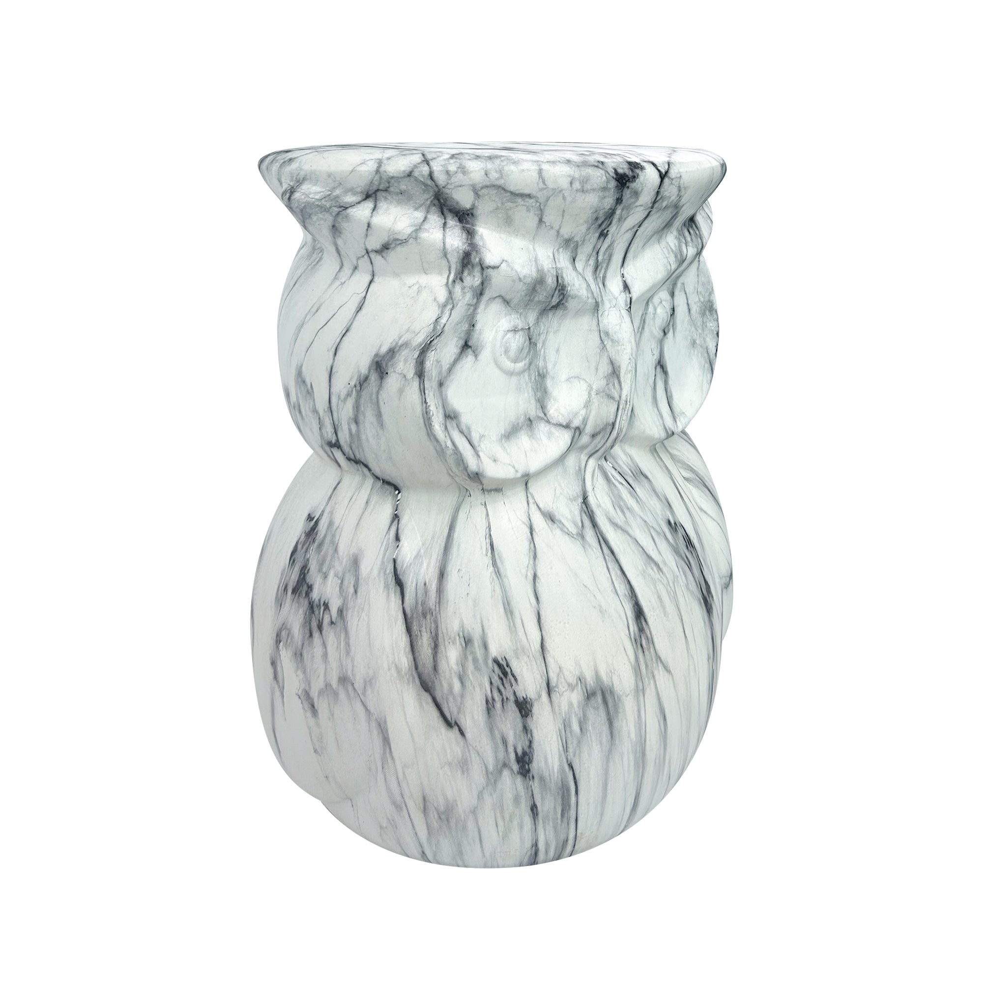 Unique Home Furnishing Artistic Owl-Inspired Ceramic Stool