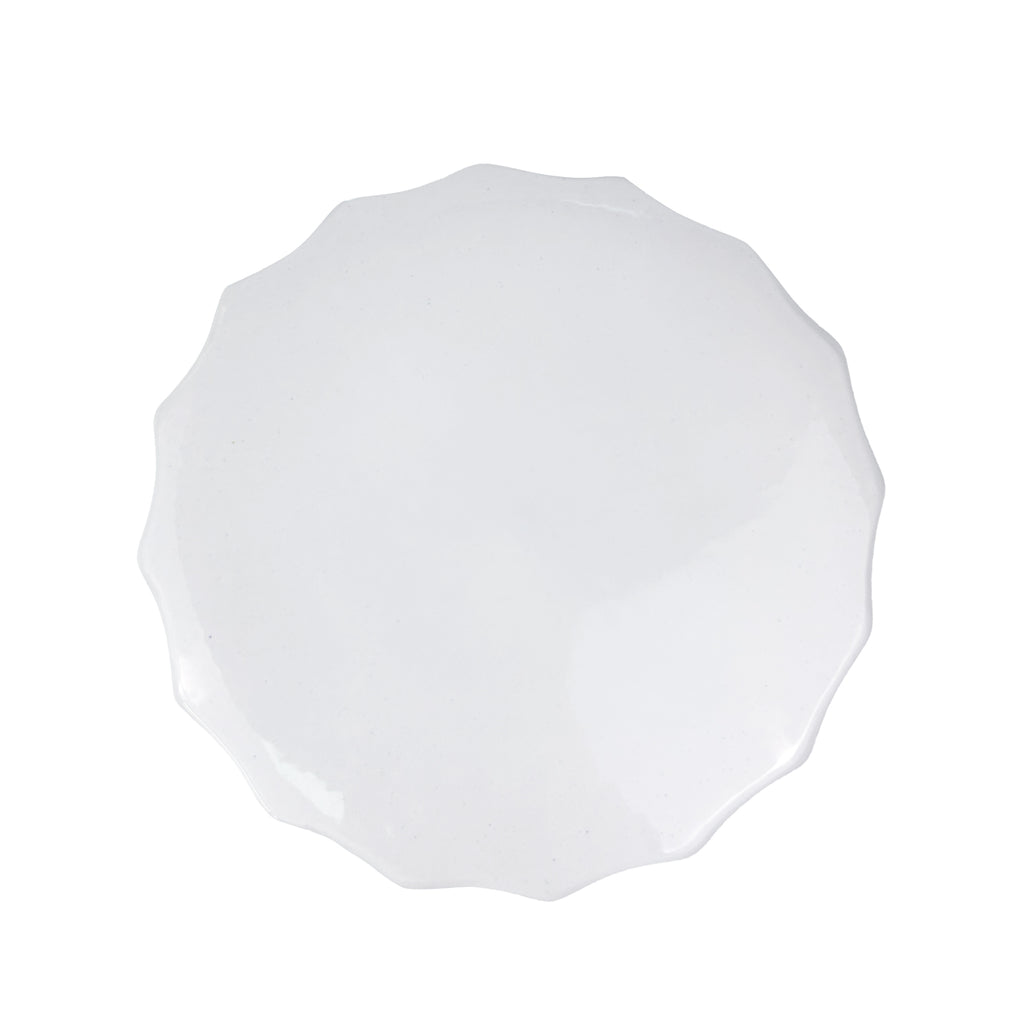 Gradient Blue - White Ceramic Drum Stool